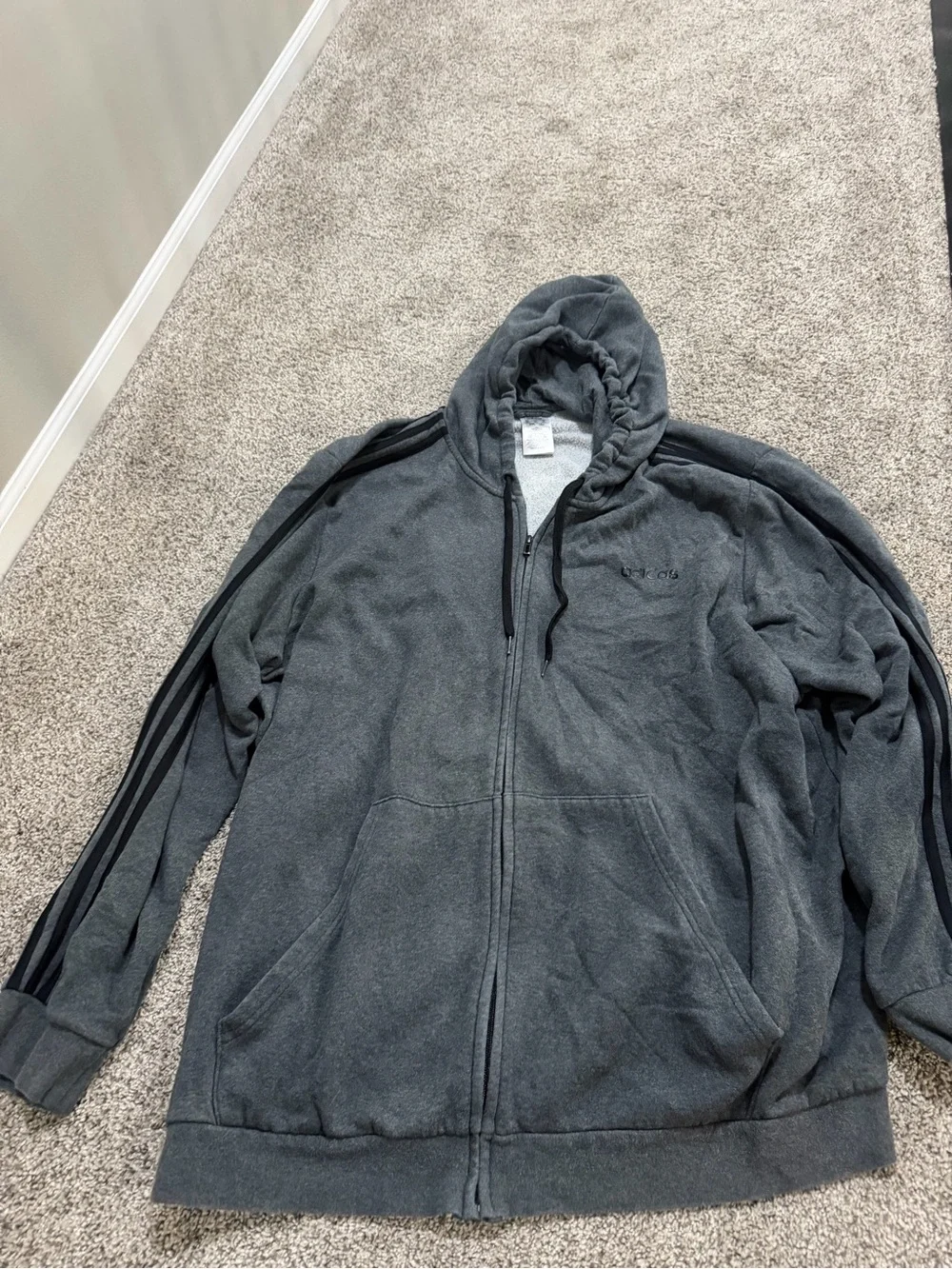 adidas zip up